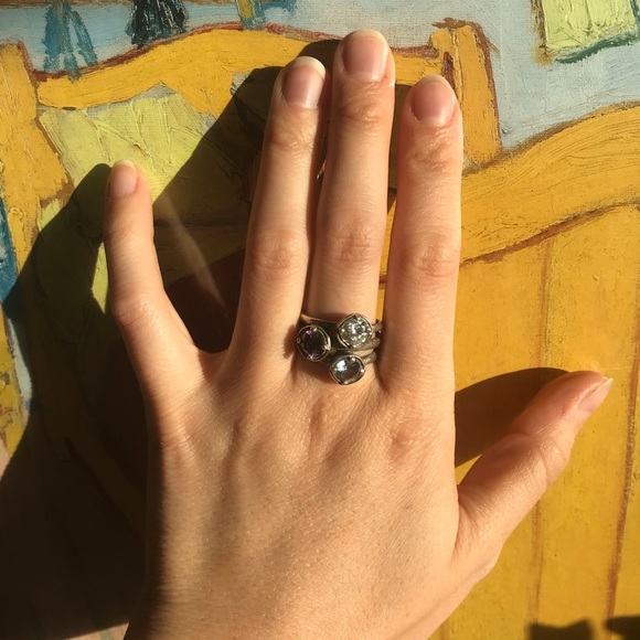 💎 sterling silver gemstone ring 💎 - Picture 5 of 6